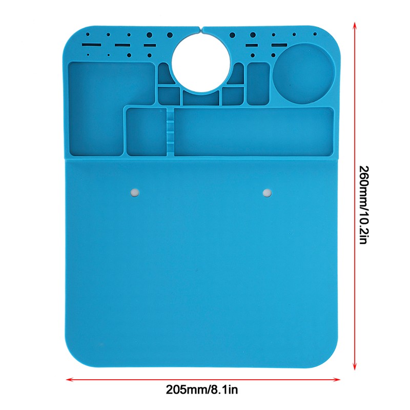 Heat Insulation Silicone Pad AntiStatic High Temperature Resistance Storage Mat