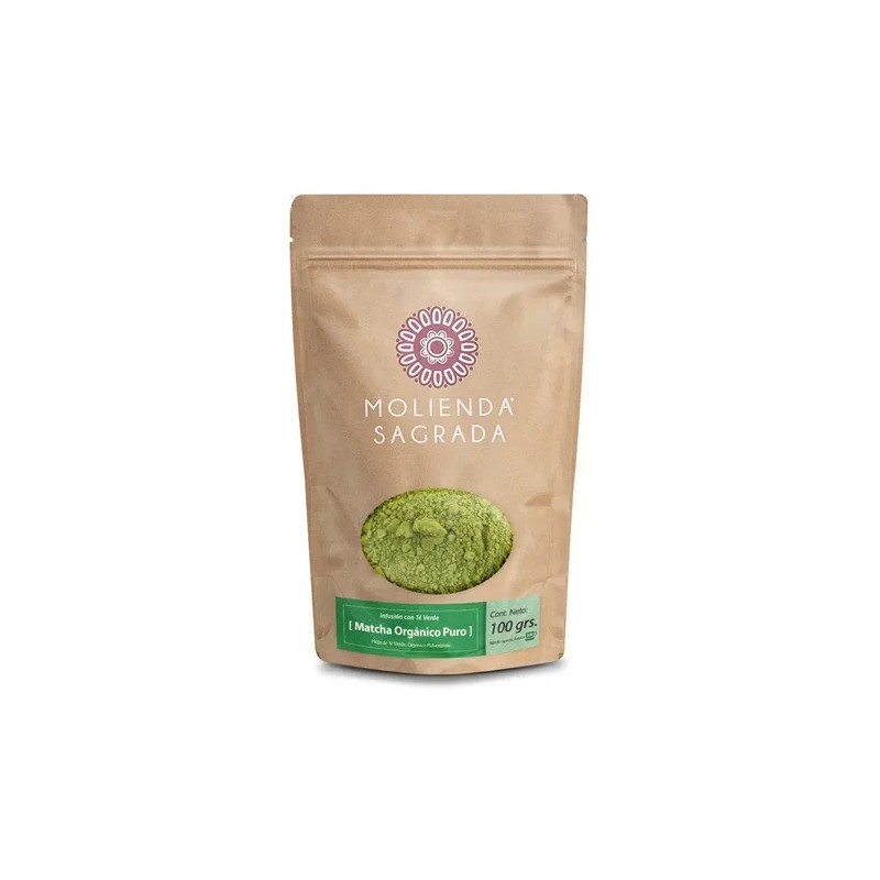 Molienda Sagrada Té Verde Matcha Puro Orgánico Organic Pure Matcha