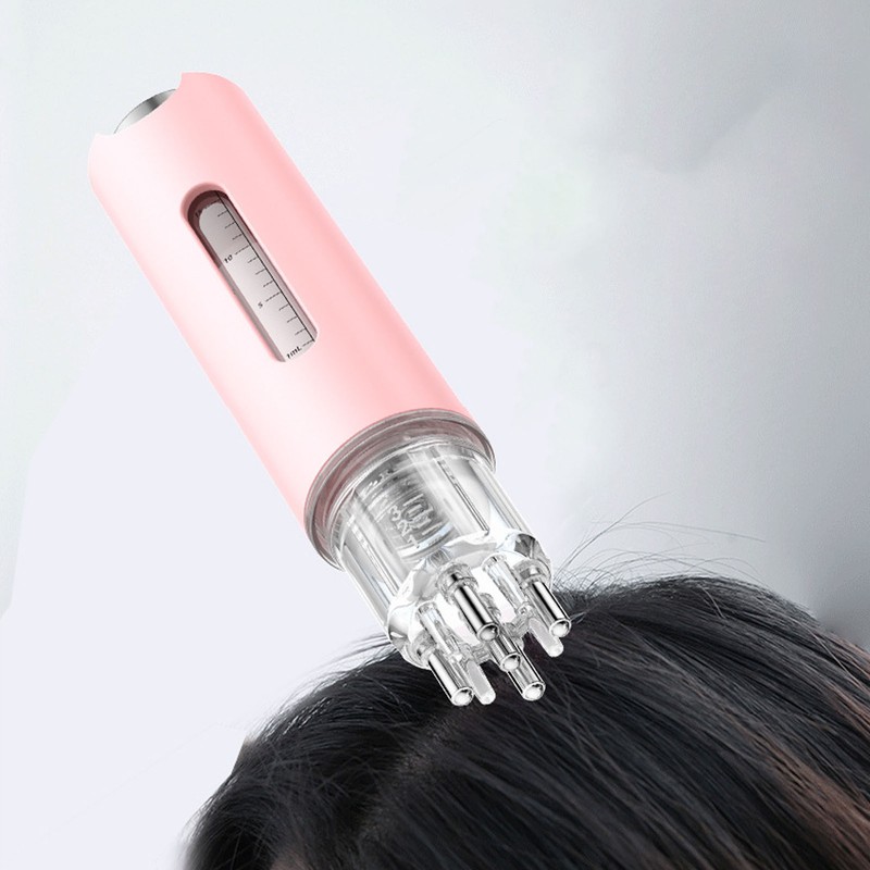 Scalp Applicator Comb 18ml Capacity Prevent Leakage Hair Massage Comb