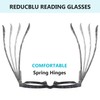 Reducblu 12 Pack Reading Glasses for Women - Trendy Cheaters
