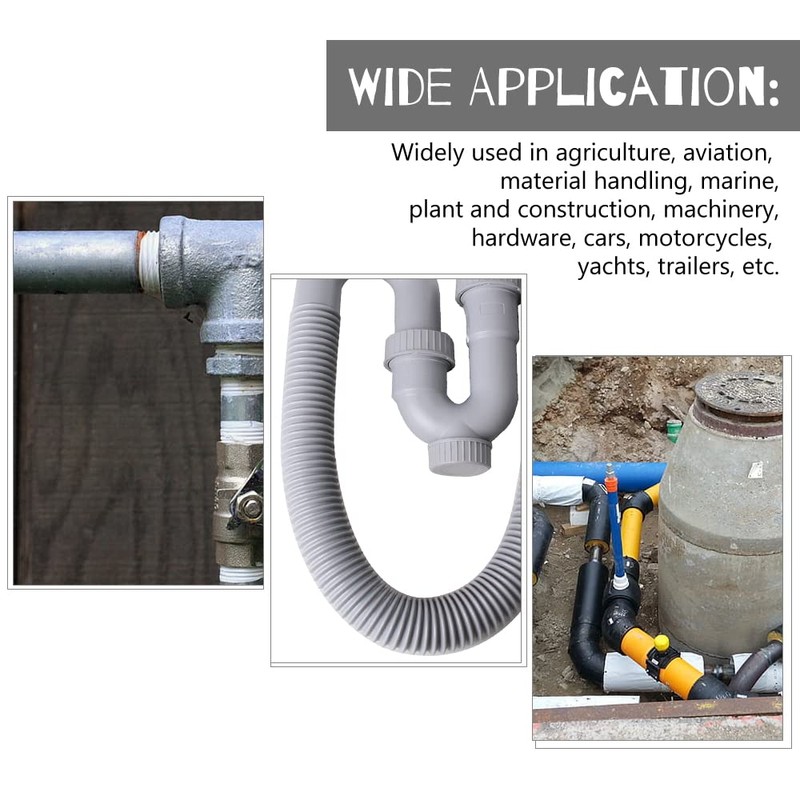 WMYCONGCONG 70 PCS Double Wire Fuel Line Hose Tube Spring