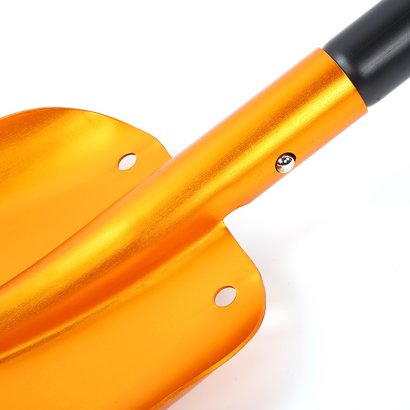 Aluminum Outdoor Multifunction Folding Snow Mud Shovel for Climbing Camping