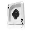 Ganzoo Ashtray in Poker Card Design Checked Symbol Ace