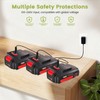 21V Battery Charger Compatible with MZK Power Tools Battery Pack