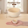 40 Pack Wooden Bowls, Mini Pinch Bowls Set for DIY