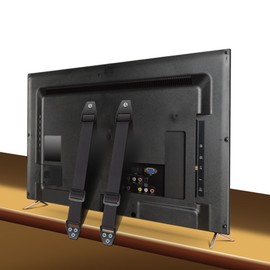 Kspowwin Earthquakeproof Belt, Earthquake Prevention, TV Belt, Furniture Fall Prevention, Safe Fixation, Portable Installation, Adjustable Length, Fall Prevention, TV Furniture, Secure, Earthquakeproof, Set of 2