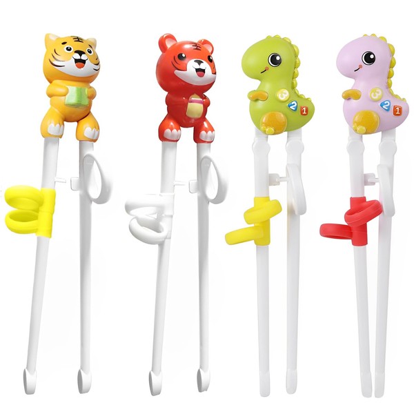 Xiuyer Children's Training Chopsticks, 6 Pairs Children's Chopsticks Training Chopsticks