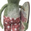 Gallerie II Beach Frog Ornament Green