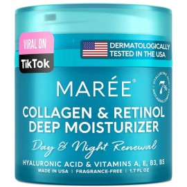 Collagen ++ MAREE Face & Body Mousse Collagen Anti Wrinkle Moisturizer for Skin Hydrating