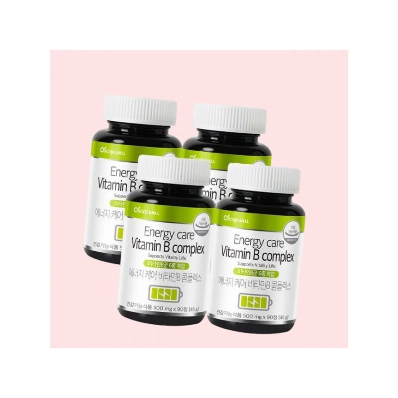 Roniwell Energy Care Vitamin B Complex 90 tablets x 4