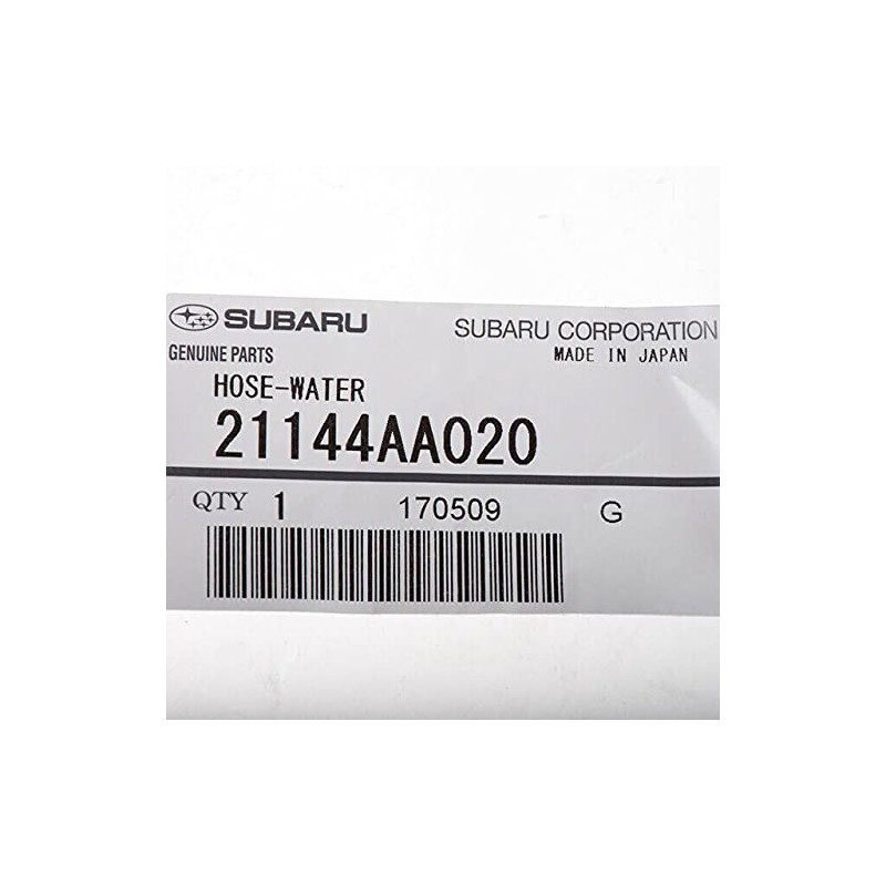 Subaru Water Hose - 21144AA020