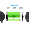 1 Pair Motorcycle Helmet BT Headset Headphone Speakers Support Handsfree