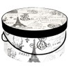 Sarah's Hat Boxes Classic Paris Hat Box – 11" x
