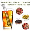 304 Stainless Steel Tea Infuser Set - Reusable Fine Mesh