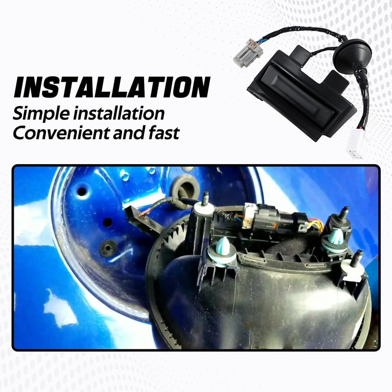 FUSCH Outside HDL Lock Assembly Back Hatch Release Switch Trunk
