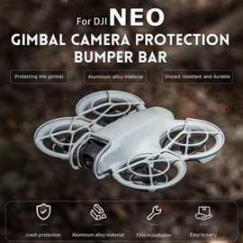 LICHIFIT Gimbal Bumper Guard for DJI NEO Drone Head Lens Protection Guard Bar Crash Proof Aluminum Alloy Safety Bumper Accessories