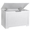 Segawe Storage Chest with 2 Safety Hinges Handles Toy Chest