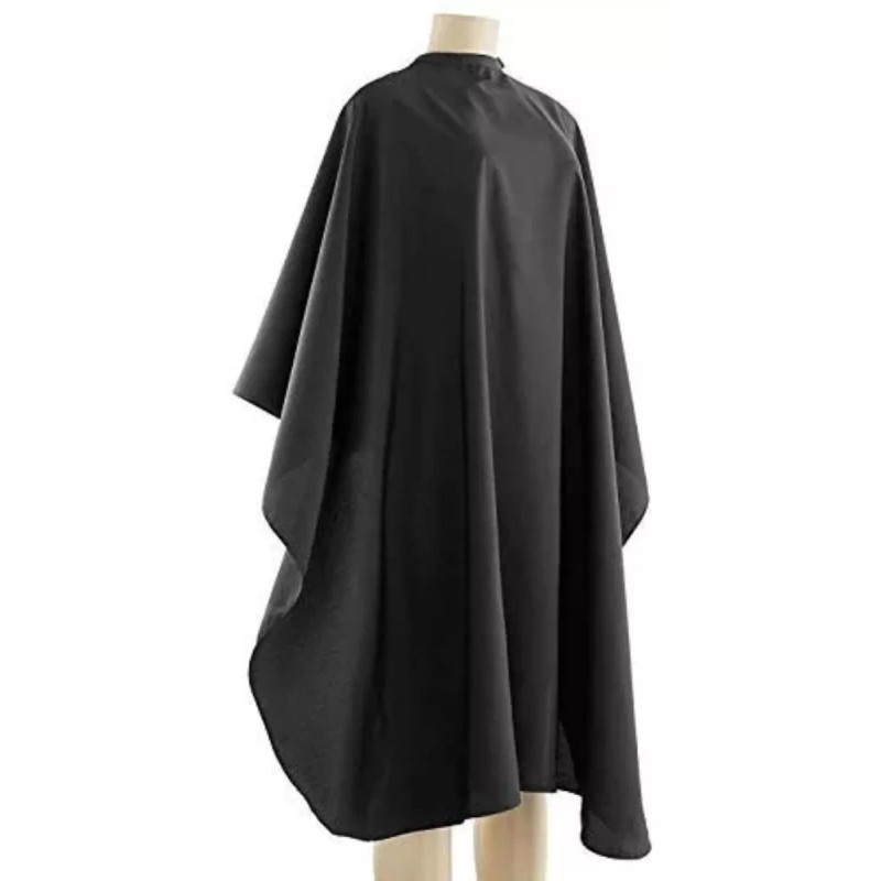 Cpasmx 12 Capa De Corte Negra Para Cabello Nylon Repelente