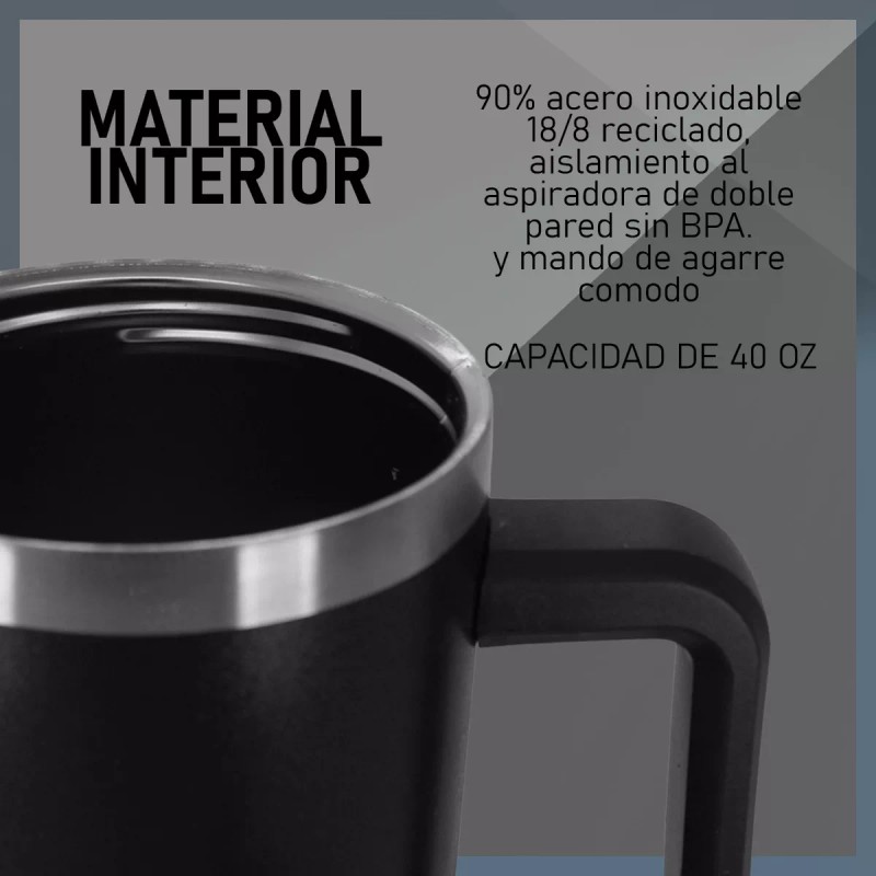 MLM Productos Termo Vaso Para Cafe Acero Inoxidable Doble Pared