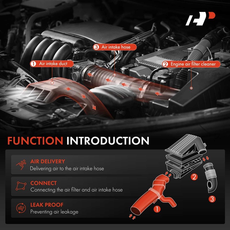 A-Premium Engine Air Intake Duct Compatible with Nissan Altima 2019