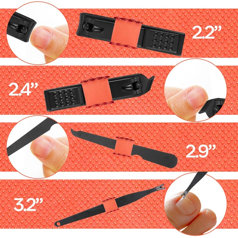 P2P Nails 8 Piece Nail Clipper Set - Personal Care