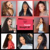 GLAM21USA Drawstring Ponytail Crimp wave 28 Inch Long Ponytail Extension