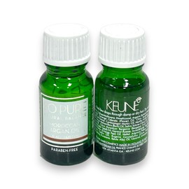 Keune So Pure Natural Balance Moroccan Argan Oil Lot of 2 x (10ml / 0.3fl.oz)