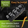 Front Left Driver Side Power Master Window Switch Replace 15186208