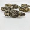 Vintage Antique Iron Bronze Handmade Metal Animal Cupboard Door Knobs,