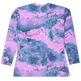 Realtree Xtreme Fishing Camo Lavender Haze Shirts for Women Long Sleeve Polyester Performance Moisture Wicking UPF 30 Crewneck (US, Alpha, X-Large, Regular, Regular, Realtree Xtreme - Lavender Haze)