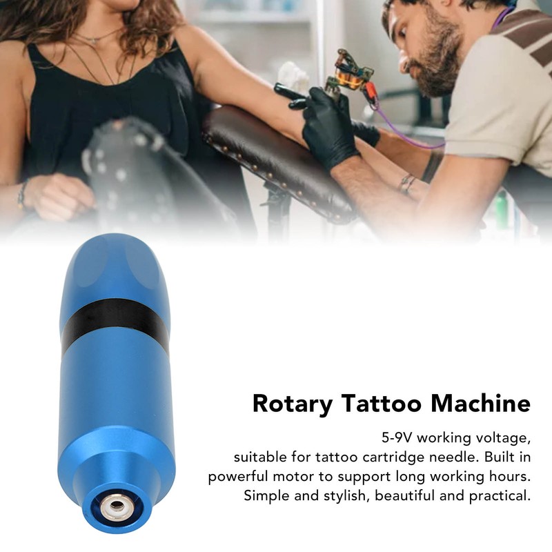 Alloy Rotary Tattoo Pen Professional Salon Ergonomic RCA Tattoo Motor