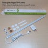 IKSACE LED Motion Sensor Under Cabinet Lighting,17 inch USB Plug