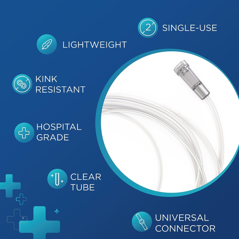 7 Foot Oxygen Nasal - 5 Pack Nasal for Oxygen