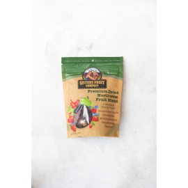Sisters Fruit Company, Premium Dried Fruit, Northwest Fruit Blend, Apples, Cherries, Strawberries, Wild Blueberries, Cranberries (Three 7 Oz. Bags)