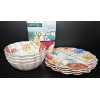 The Spring Shop Melamine SET of 9 Dinner Plate Salad