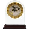 Wm.Widdop Arched Shaped Mantel Clock with World Dial