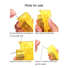 Ankexin Automatic Threader Auto Needle Threading Deivce Embroidery DIY Craft Sewing Tool