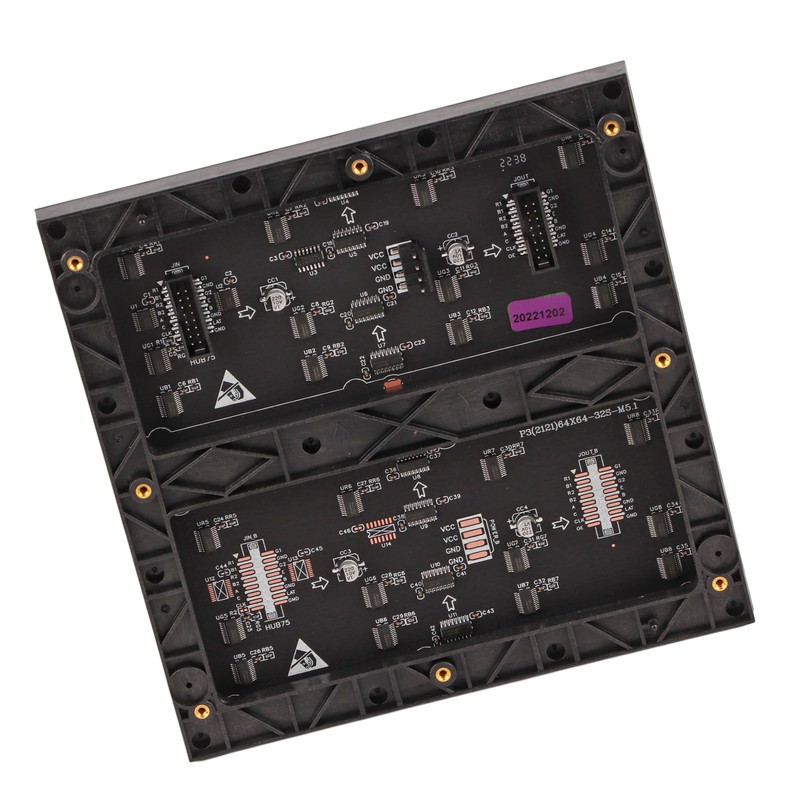 LED Matrix Panel 4096 RGB LEDs Full Color Adjustable Brightness