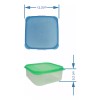Ventaclub by boris 3 Portaviandas Con 6 Contenedores Herméticos 720ml