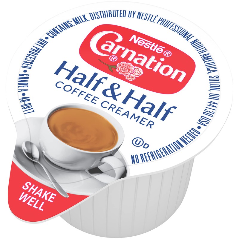 Nestle Carnation Coffee Creamer Half and Half, Made with Real
