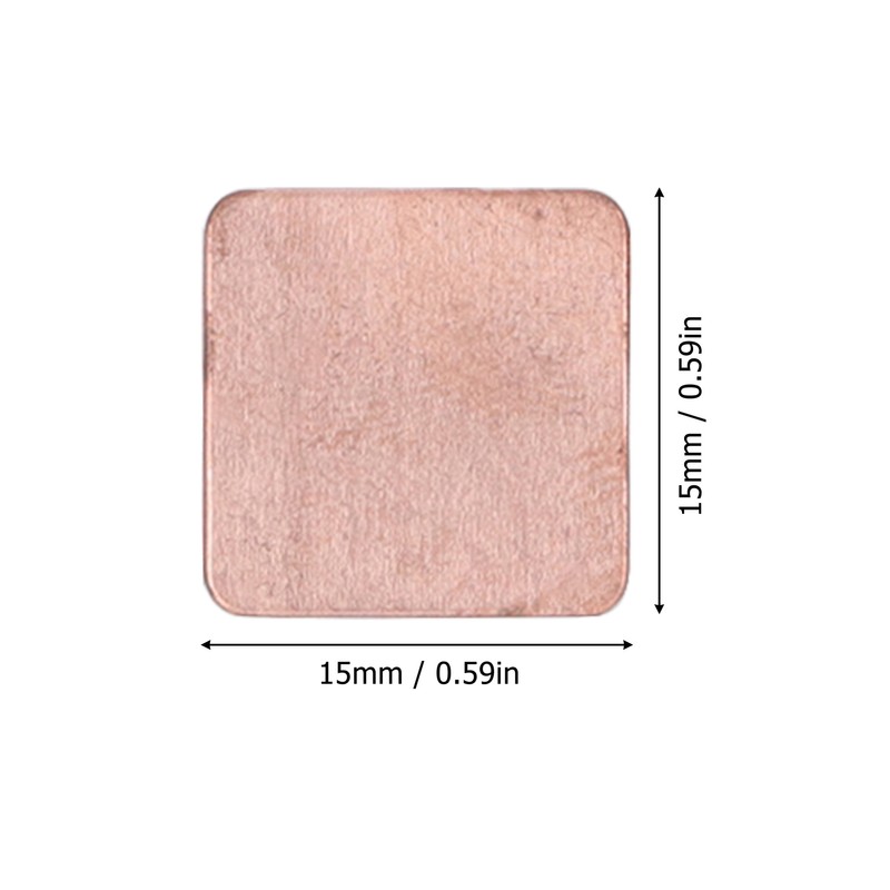 Heatsink Copper Pad Shim Quick Cooling Heat Sink Thermal CPU