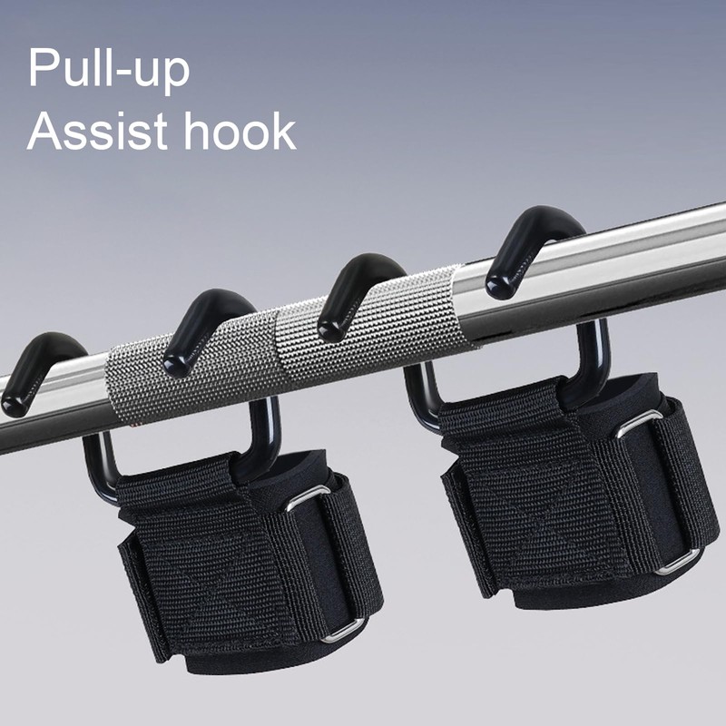 Wrist Hooks for Weightlifting | Multi-Functional Fitness Grip - Anti