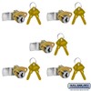 SALSBURY INDUSTRIES 2290-5 Lock for Aluminum Mailbox Door 2 Keys