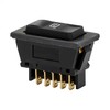 ASW-02D Universal Car Rocker Switch for Electric Window Regulator 12V/20A