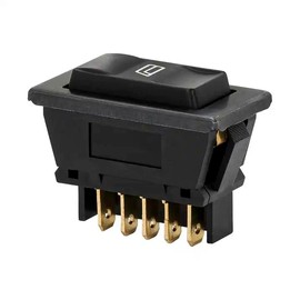 ASW-02D Universal Car Rocker Switch for Electric Window Regulator 12V/20A 5-Pin