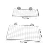 HEMOTON 2pcs Stainless Steel Parrot Perch Platforms Cozy Resting Jumping