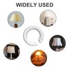 E27 to E14 Lamp Shade Adapter Ring, 6 Pack Screw