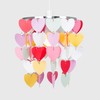 Girls Pretty Hearts Bedroom/Nursery Ceiling Pendant Light Shade