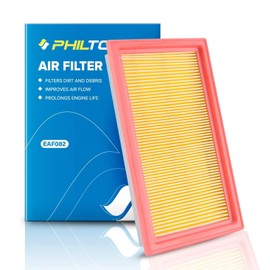 PHILTOP Engine Air Filter CA10234 Replacement for Nissan Versa 1.6L 2012-2019, Versa Note 1.6L 2014-2019, Micra 1.6L 2015-2019, Rigid Panel