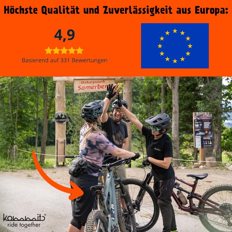 kommit Bike Bicycle Pull System for Children and Adults Quick